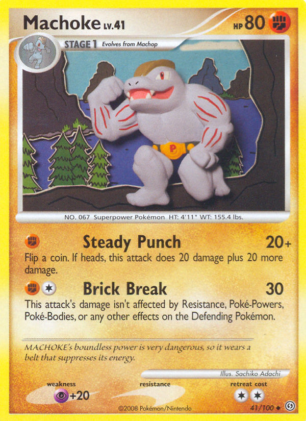 Machoke (41/100) [Diamond & Pearl: Stormfront] | Dragon's Lair Comics and Fantasy Houston TX