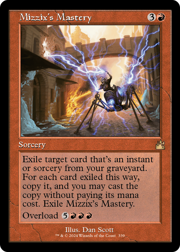 Mizzix's Mastery (Retro Frame) [Ravnica Remastered] | Dragon's Lair Comics and Fantasy Houston TX