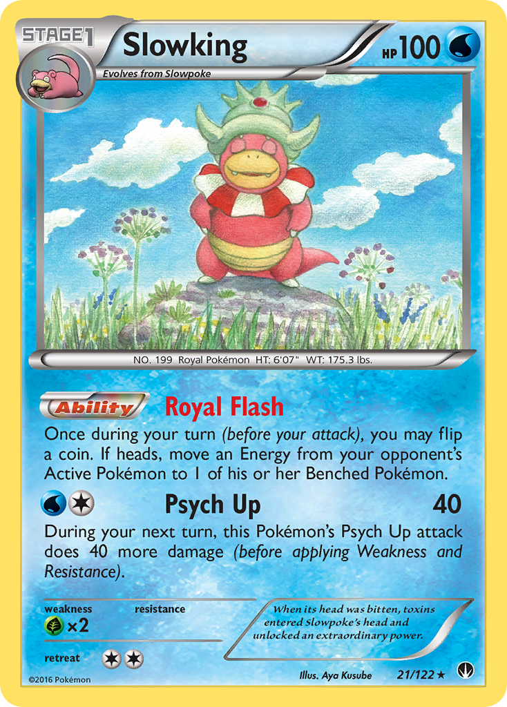 Slowking (21/122) [XY: BREAKpoint] | Dragon's Lair Comics and Fantasy Houston TX