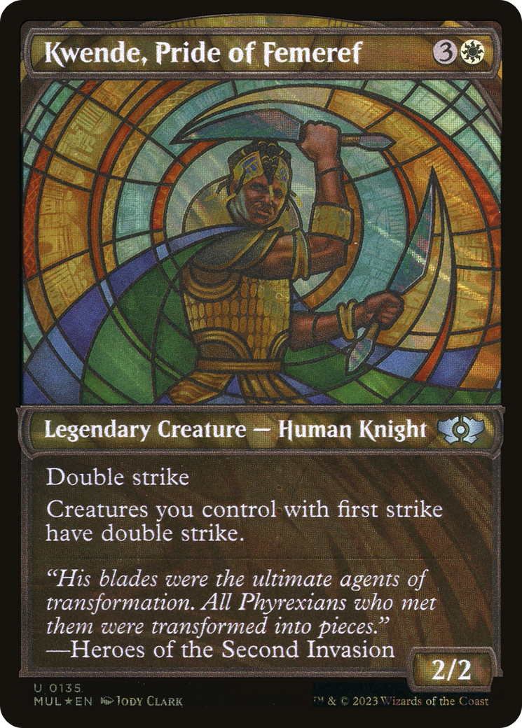 Kwende, Pride of Femeref (Halo Foil) [Multiverse Legends] | Dragon's Lair Comics and Fantasy Houston TX