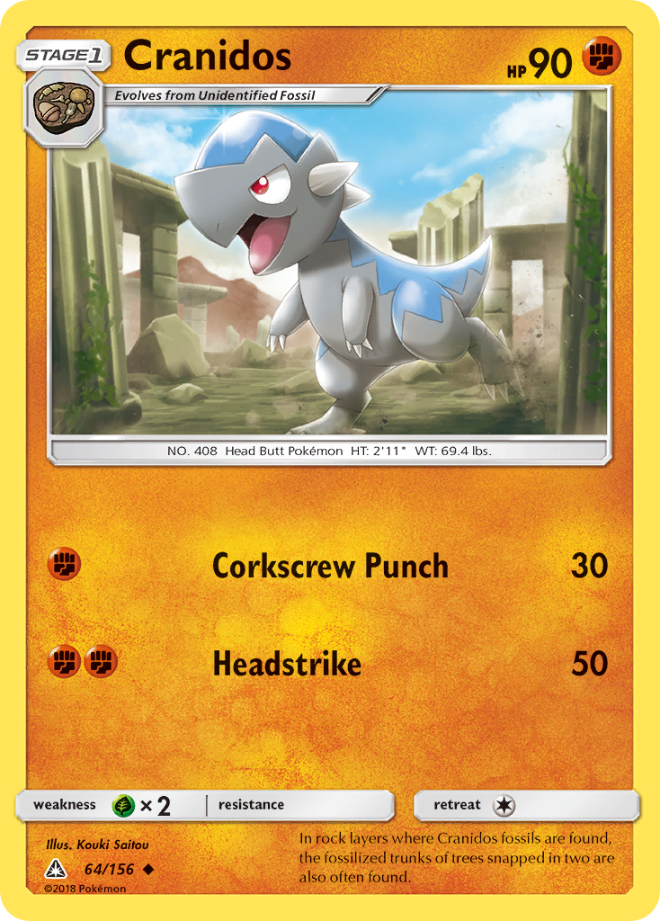 Cranidos (64/156) [Sun & Moon: Ultra Prism] | Dragon's Lair Comics and Fantasy Houston TX