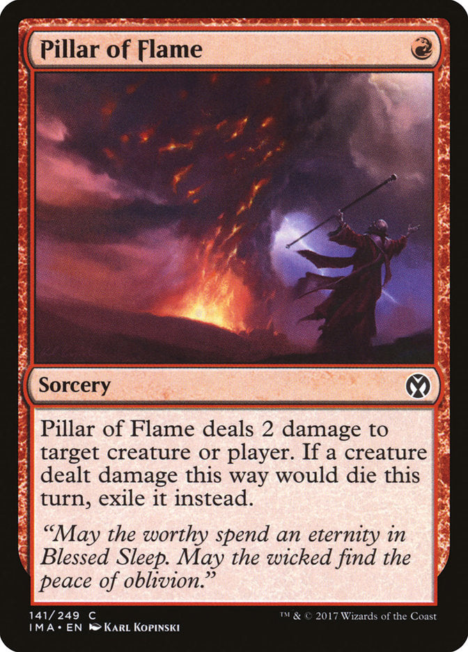 Pillar of Flame [Iconic Masters] | Dragon's Lair Comics and Fantasy Houston TX