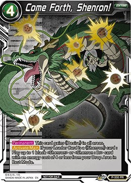 Come Forth, Shenron! (Gold Stamped) (P-335) [Tournament Promotion Cards] | Dragon's Lair Comics and Fantasy Houston TX