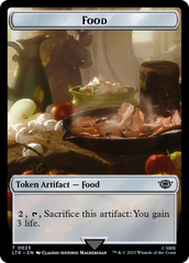 Orc Army (0018) // Food (0023) Double-Sided Token (Surge Foil) [The Lord of the Rings: Tales of Middle-Earth Tokens] | Dragon's Lair Comics and Fantasy Houston TX