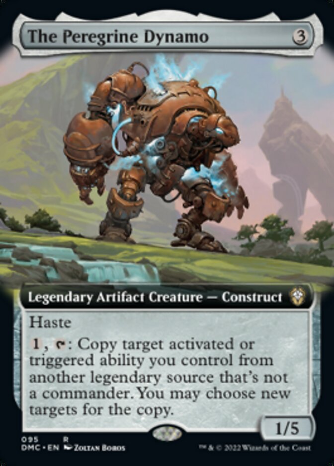 The Peregrine Dynamo (Extended Art) [Dominaria United Commander] | Dragon's Lair Comics and Fantasy Houston TX