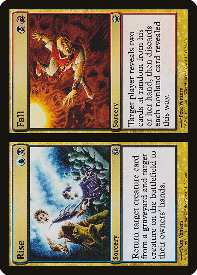 Rise // Fall [Duel Decks: Ajani vs. Nicol Bolas] | Dragon's Lair Comics and Fantasy Houston TX