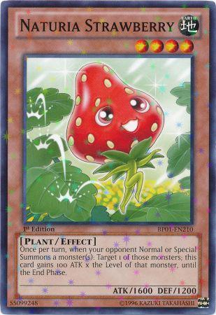 Naturia Strawberry [BP01-EN210] Starfoil Rare | Dragon's Lair Comics and Fantasy Houston TX
