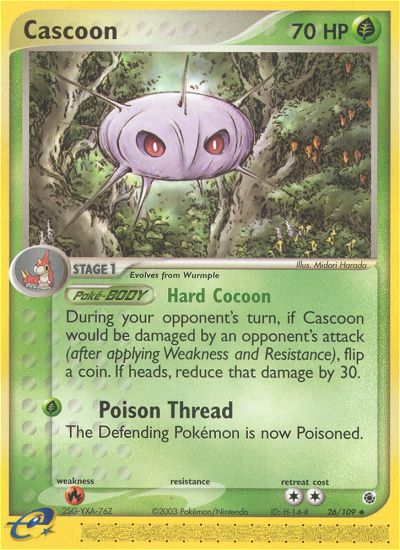 Cascoon (26/109) [EX: Ruby & Sapphire] | Dragon's Lair Comics and Fantasy Houston TX