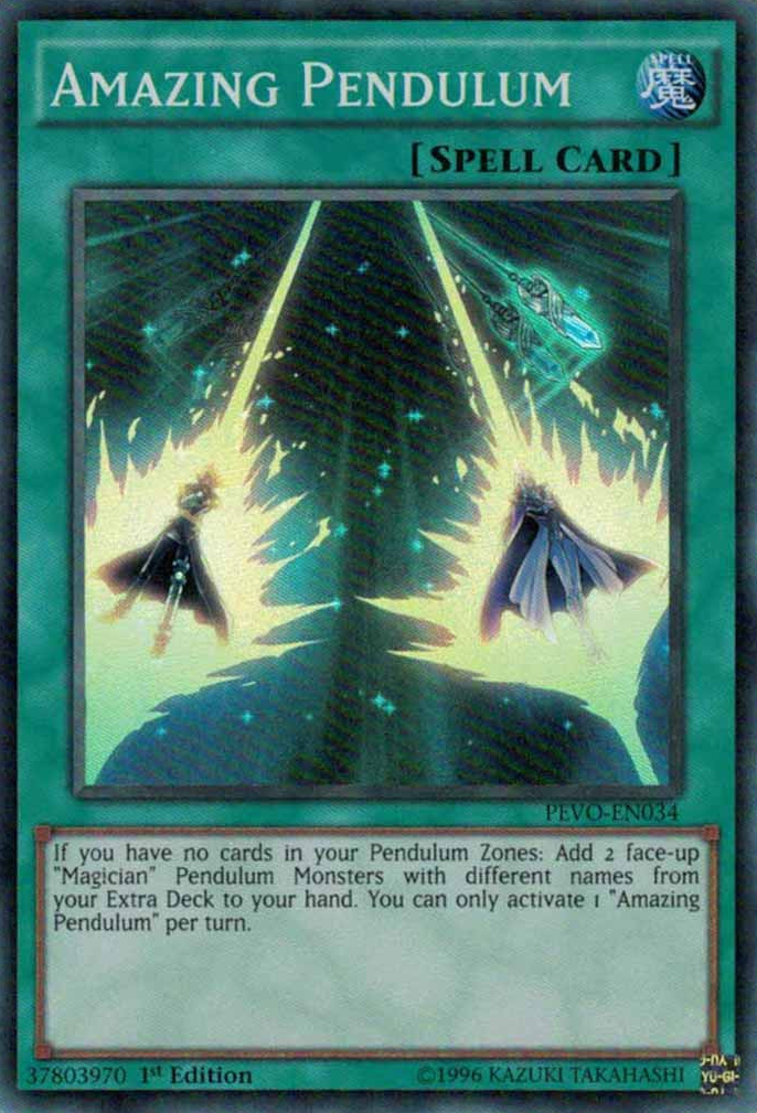 Amazing Pendulum [PEVO-EN034] Super Rare | Dragon's Lair Comics and Fantasy Houston TX