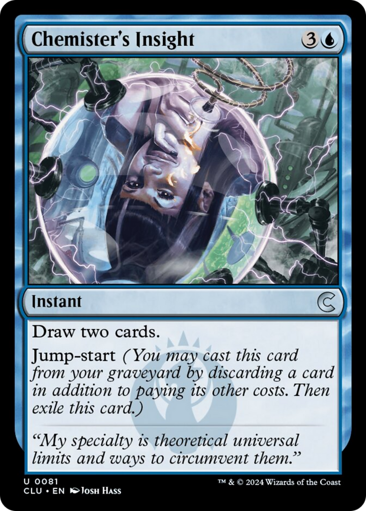 Chemister's Insight [Ravnica: Clue Edition] | Dragon's Lair Comics and Fantasy Houston TX