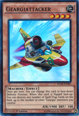 Geargiattacker [SDGR-EN002] Super Rare | Dragon's Lair Comics and Fantasy Houston TX