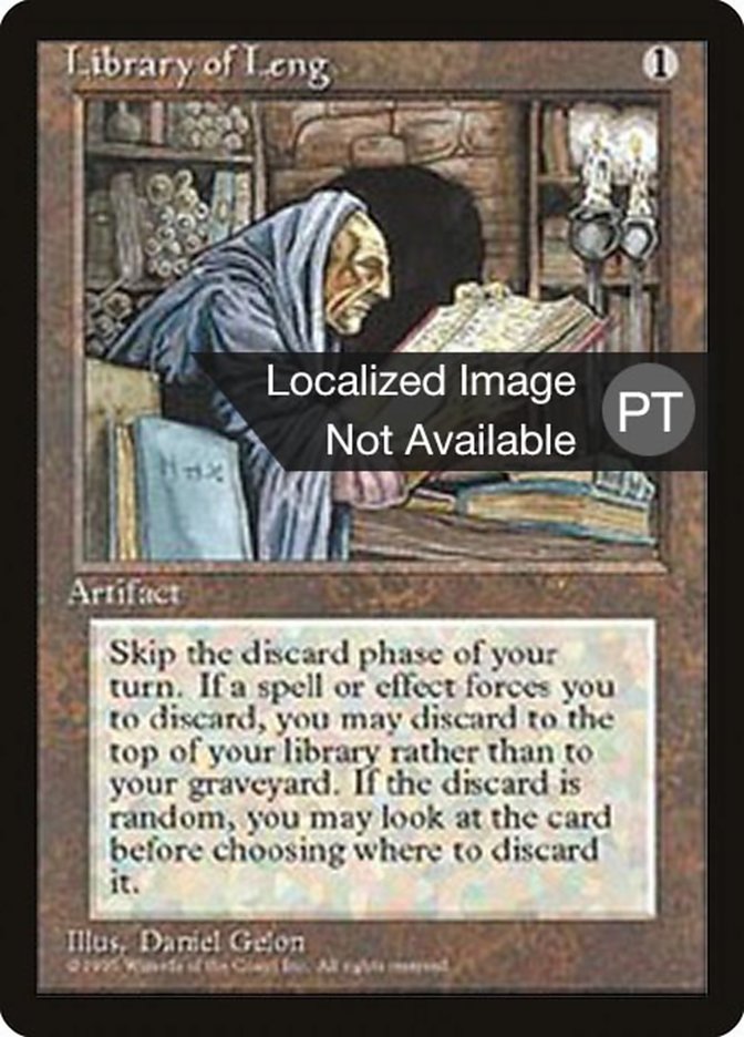 Library of Leng [Fourth Edition (Foreign Black Border)] | Dragon's Lair Comics and Fantasy Houston TX