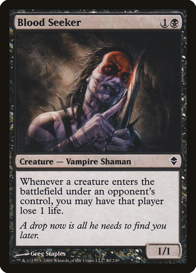 Blood Seeker [Zendikar] | Dragon's Lair Comics and Fantasy Houston TX