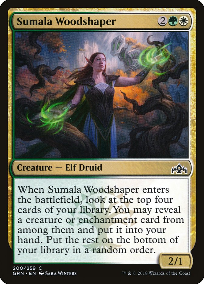 Sumala Woodshaper [Guilds of Ravnica] | Dragon's Lair Comics and Fantasy Houston TX