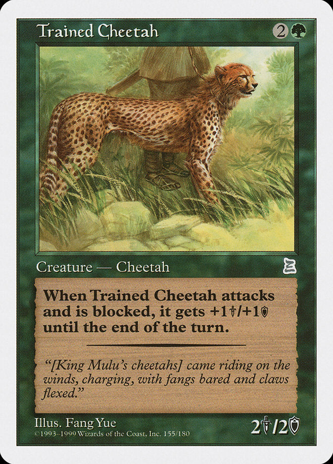 Trained Cheetah [Portal Three Kingdoms] | Dragon's Lair Comics and Fantasy Houston TX