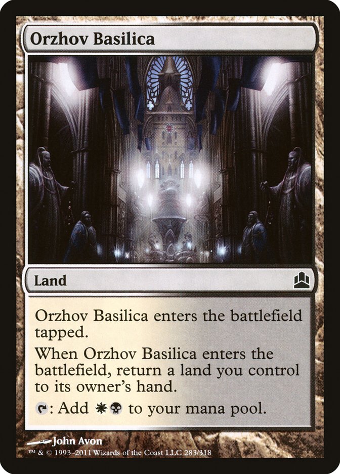 Orzhov Basilica [Commander 2011] | Dragon's Lair Comics and Fantasy Houston TX