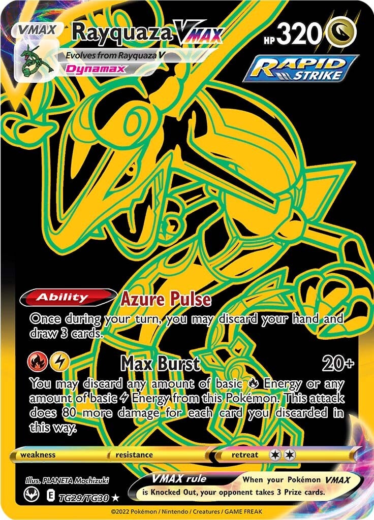 Rayquaza VMAX (TG29/TG30) [Sword & Shield: Silver Tempest] | Dragon's Lair Comics and Fantasy Houston TX