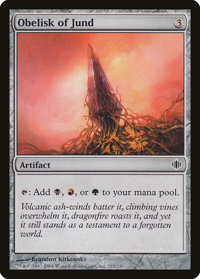 Obelisk of Jund [Shards of Alara] | Dragon's Lair Comics and Fantasy Houston TX