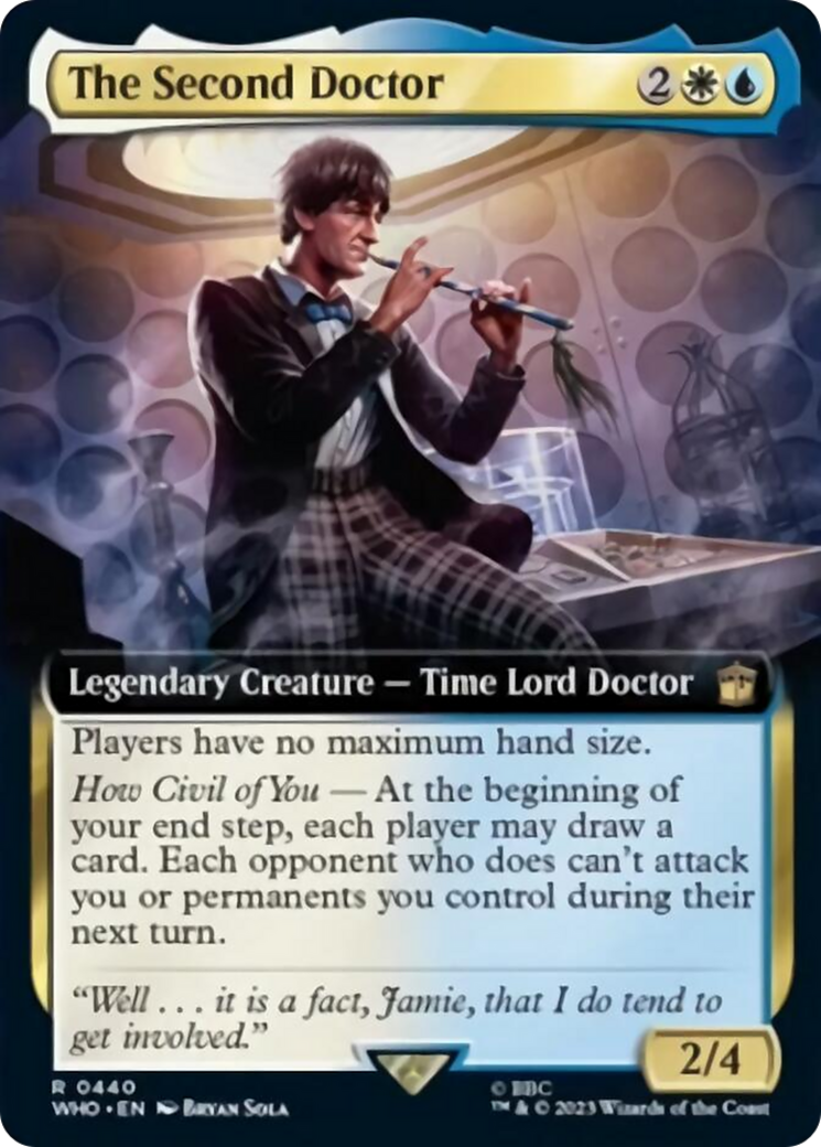 The Second Doctor (Extended Art) [Doctor Who] | Dragon's Lair Comics and Fantasy Houston TX