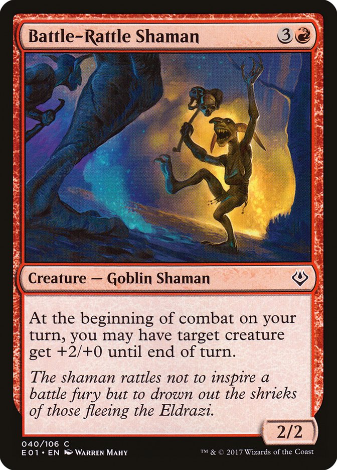 Battle-Rattle Shaman [Archenemy: Nicol Bolas] | Dragon's Lair Comics and Fantasy Houston TX