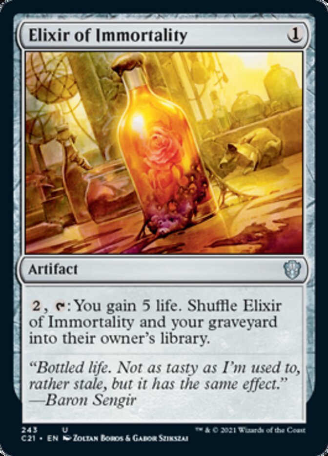 Elixir of Immortality [Commander 2021] | Dragon's Lair Comics and Fantasy Houston TX