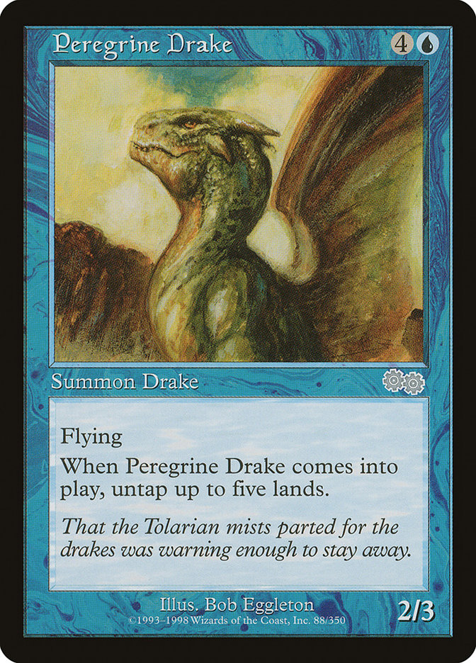 Peregrine Drake [Urza's Saga] | Dragon's Lair Comics and Fantasy Houston TX