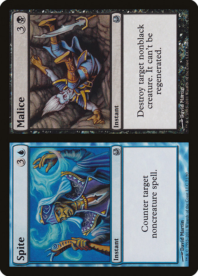 Spite // Malice [Duel Decks: Ajani vs. Nicol Bolas] | Dragon's Lair Comics and Fantasy Houston TX