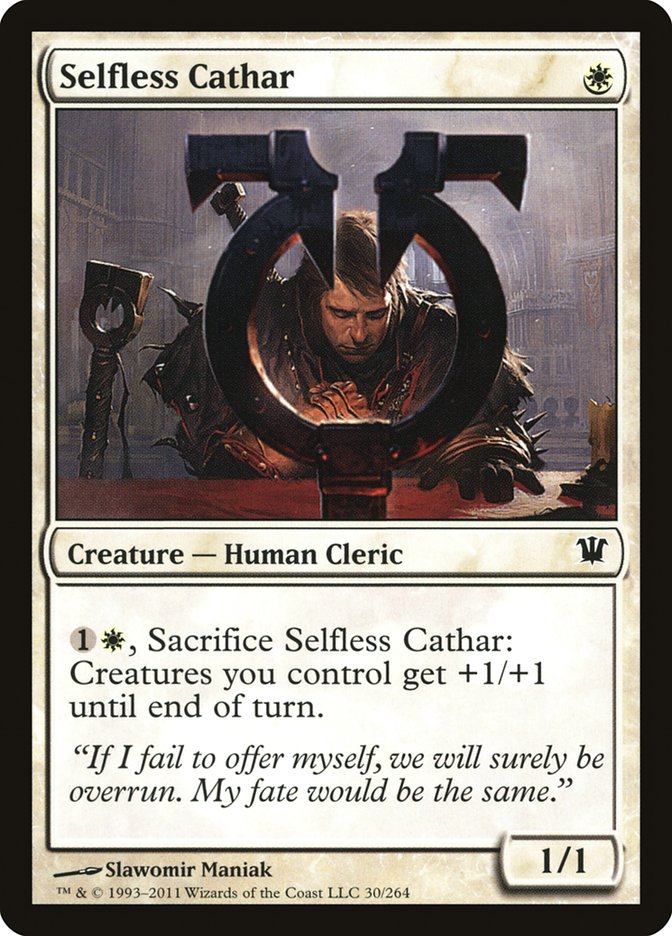Selfless Cathar [Innistrad] | Dragon's Lair Comics and Fantasy Houston TX
