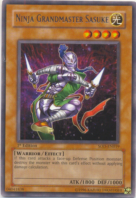 Ninja Grandmaster Sasuke [SOD-EN019] Rare | Dragon's Lair Comics and Fantasy Houston TX