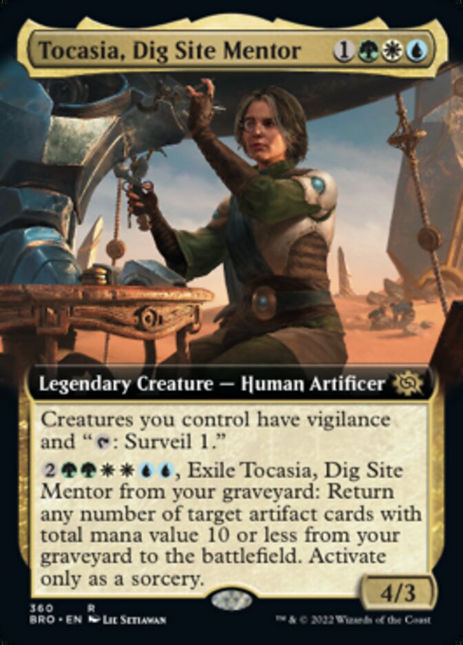 Tocasia, Dig Site Mentor (Extended Art) [The Brothers' War] | Dragon's Lair Comics and Fantasy Houston TX