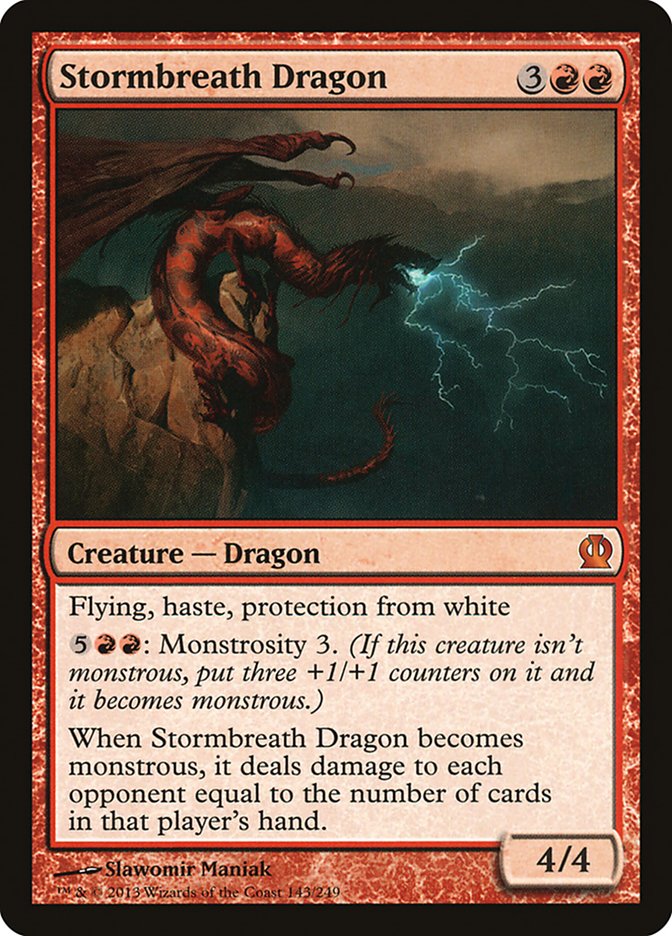 Stormbreath Dragon [Theros] | Dragon's Lair Comics and Fantasy Houston TX