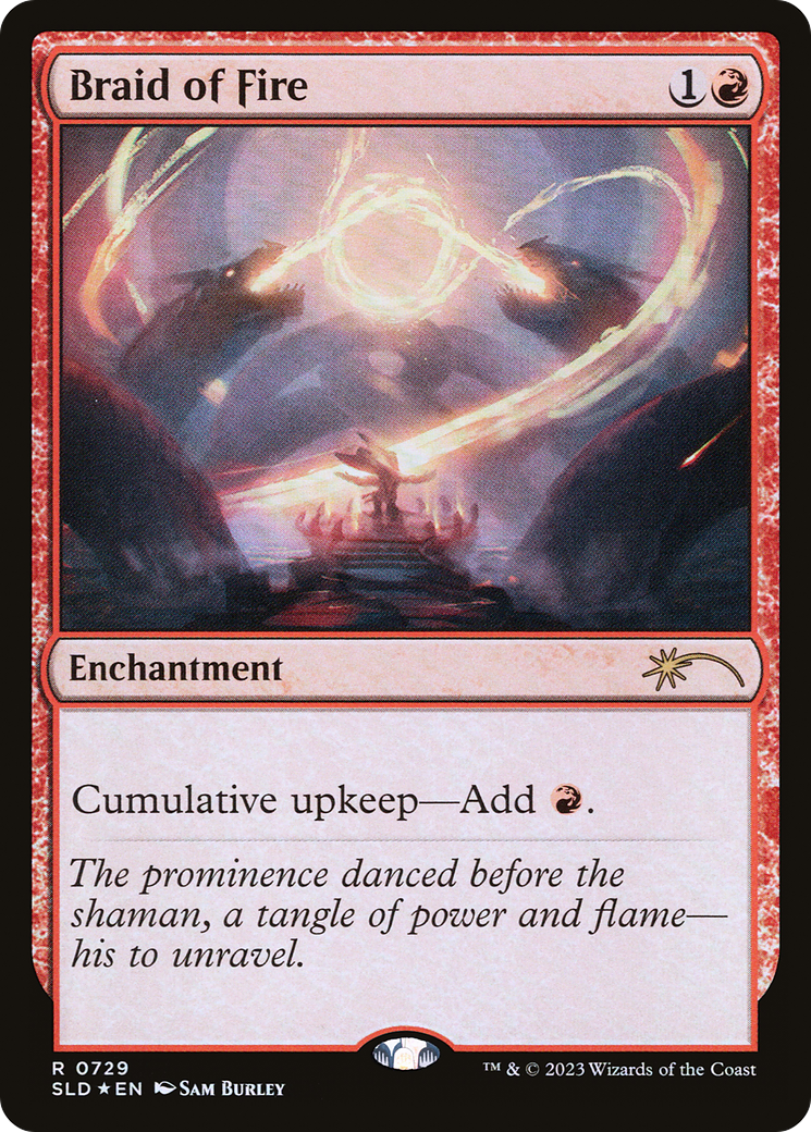 Braid of Fire (729) [Secret Lair Drop Promos] | Dragon's Lair Comics and Fantasy Houston TX
