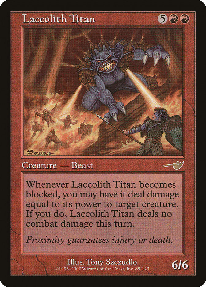 Laccolith Titan [Nemesis] | Dragon's Lair Comics and Fantasy Houston TX