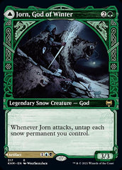 Jorn, God of Winter // Kaldring, the Rimestaff (Showcase) [Kaldheim] | Dragon's Lair Comics and Fantasy Houston TX