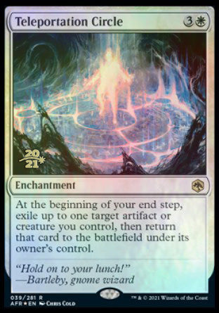 Teleportation Circle [Dungeons & Dragons: Adventures in the Forgotten Realms Prerelease Promos] | Dragon's Lair Comics and Fantasy Houston TX