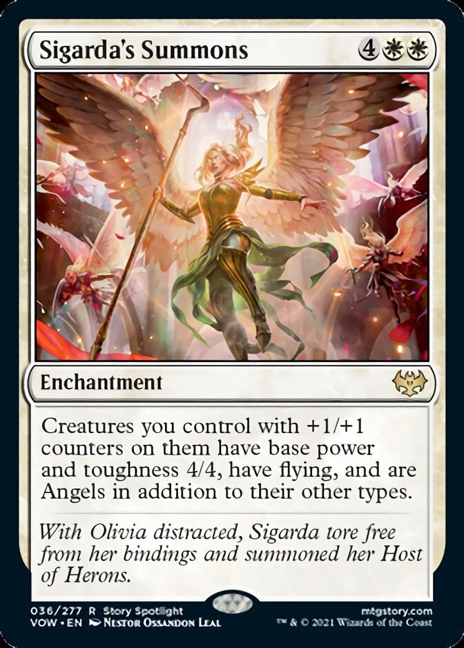 Sigarda's Summons [Innistrad: Crimson Vow] | Dragon's Lair Comics and Fantasy Houston TX