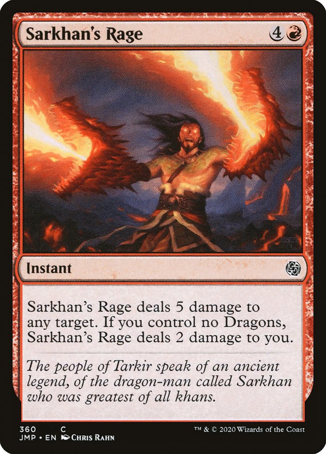 Sarkhan's Rage [Jumpstart] | Dragon's Lair Comics and Fantasy Houston TX