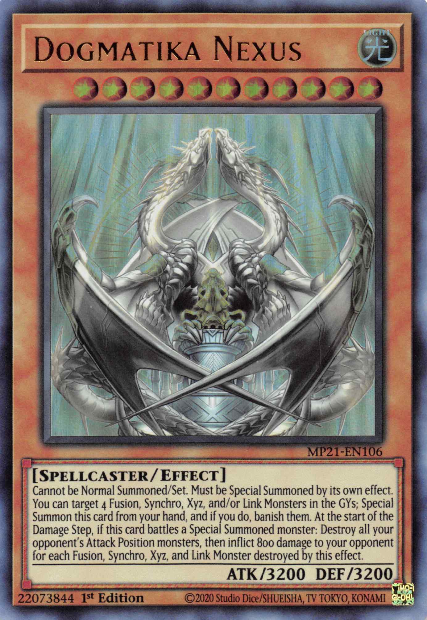 Dogmatika Nexus [MP21-EN106] Ultra Rare | Dragon's Lair Comics and Fantasy Houston TX