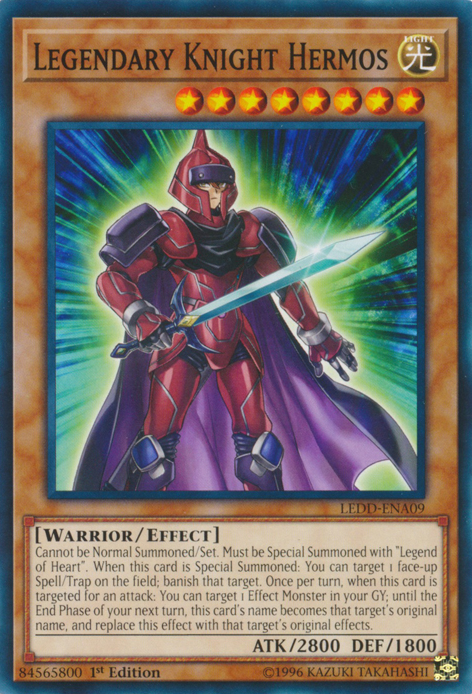 Legendary Knight Hermos [LEDD-ENA09] Common | Dragon's Lair Comics and Fantasy Houston TX