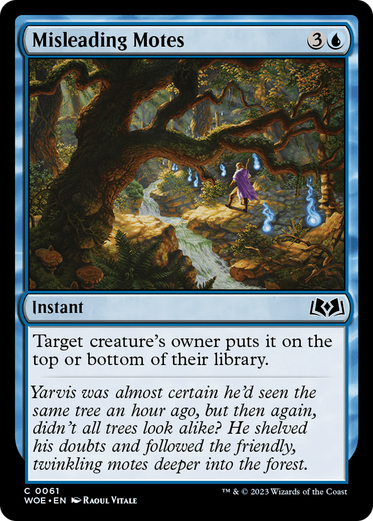 Misleading Motes [Wilds of Eldraine] | Dragon's Lair Comics and Fantasy Houston TX