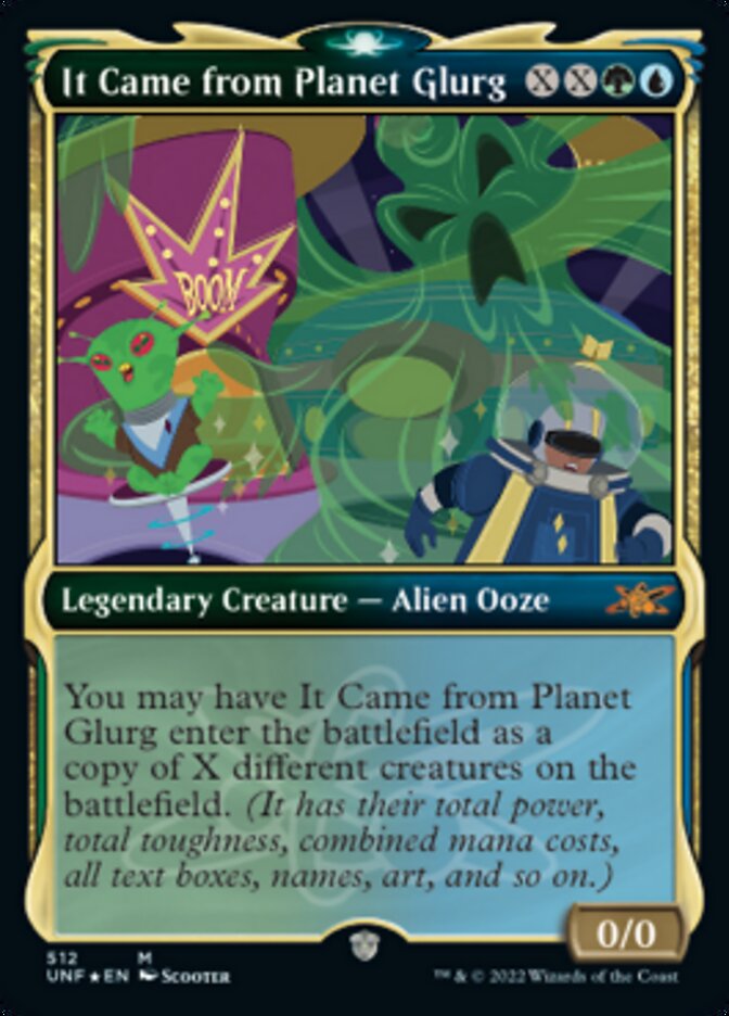 It Came from Planet Glurg (Showcase) (Galaxy Foil) [Unfinity] | Dragon's Lair Comics and Fantasy Houston TX