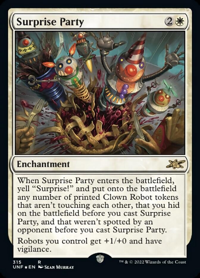 Surprise Party (Galaxy Foil) [Unfinity] | Dragon's Lair Comics and Fantasy Houston TX