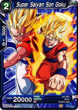 Super Saiyan Son Goku (Blue) (BT5-029) [Miraculous Revival] | Dragon's Lair Comics and Fantasy Houston TX
