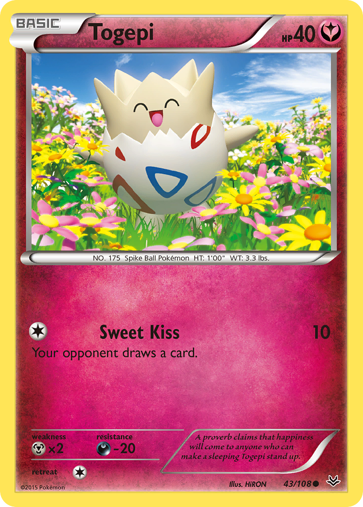 Togepi (43/108) [XY: Roaring Skies] | Dragon's Lair Comics and Fantasy Houston TX