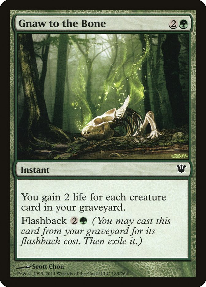 Gnaw to the Bone [Innistrad] | Dragon's Lair Comics and Fantasy Houston TX