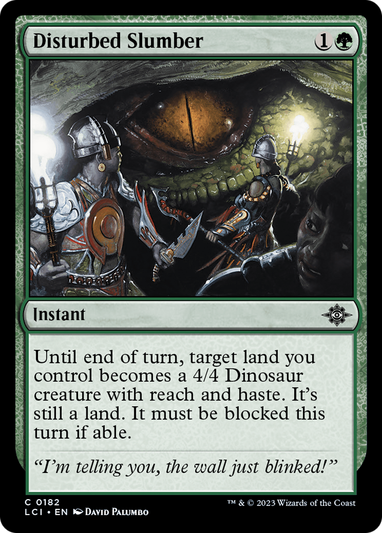 Disturbed Slumber [The Lost Caverns of Ixalan] | Dragon's Lair Comics and Fantasy Houston TX
