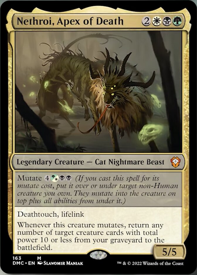 Nethroi, Apex of Death [Dominaria United Commander] | Dragon's Lair Comics and Fantasy Houston TX