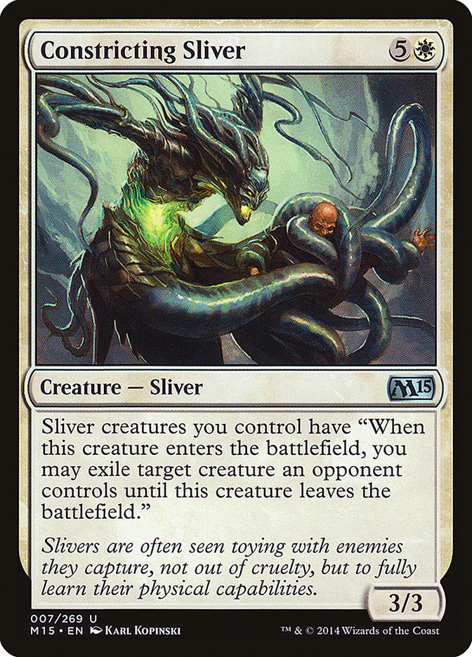 Constricting Sliver [Magic 2015] | Dragon's Lair Comics and Fantasy Houston TX