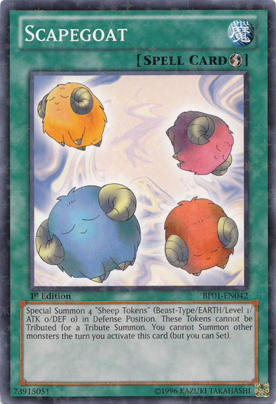 Scapegoat [BP01-EN042] Starfoil Rare | Dragon's Lair Comics and Fantasy Houston TX