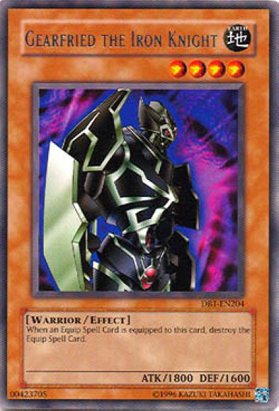 Gearfried the Iron Knight [DB1-EN204] Rare | Dragon's Lair Comics and Fantasy Houston TX